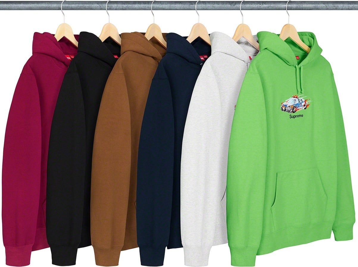 Cop Car Hooded Sweatshirt